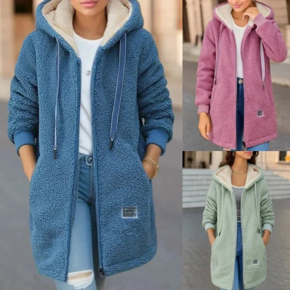 Margit | Luvtröja i mjuk fleece